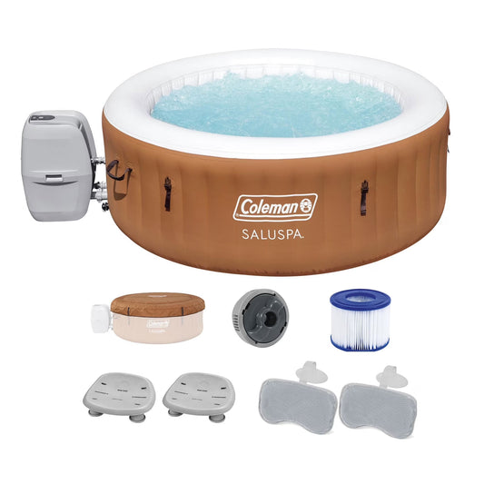 Spa redondo hinchable de lujo para exteriores