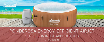 Spa redondo hinchable de lujo para exteriores